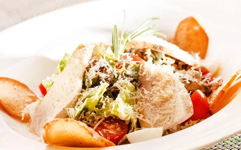 Organic Chicken Salad With Sesame Seed Pasta - The Natural Health Market