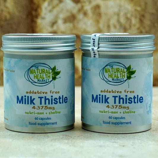 Milk Thiste Extract Capsules 2 month supply Tin By The Natural Health Market