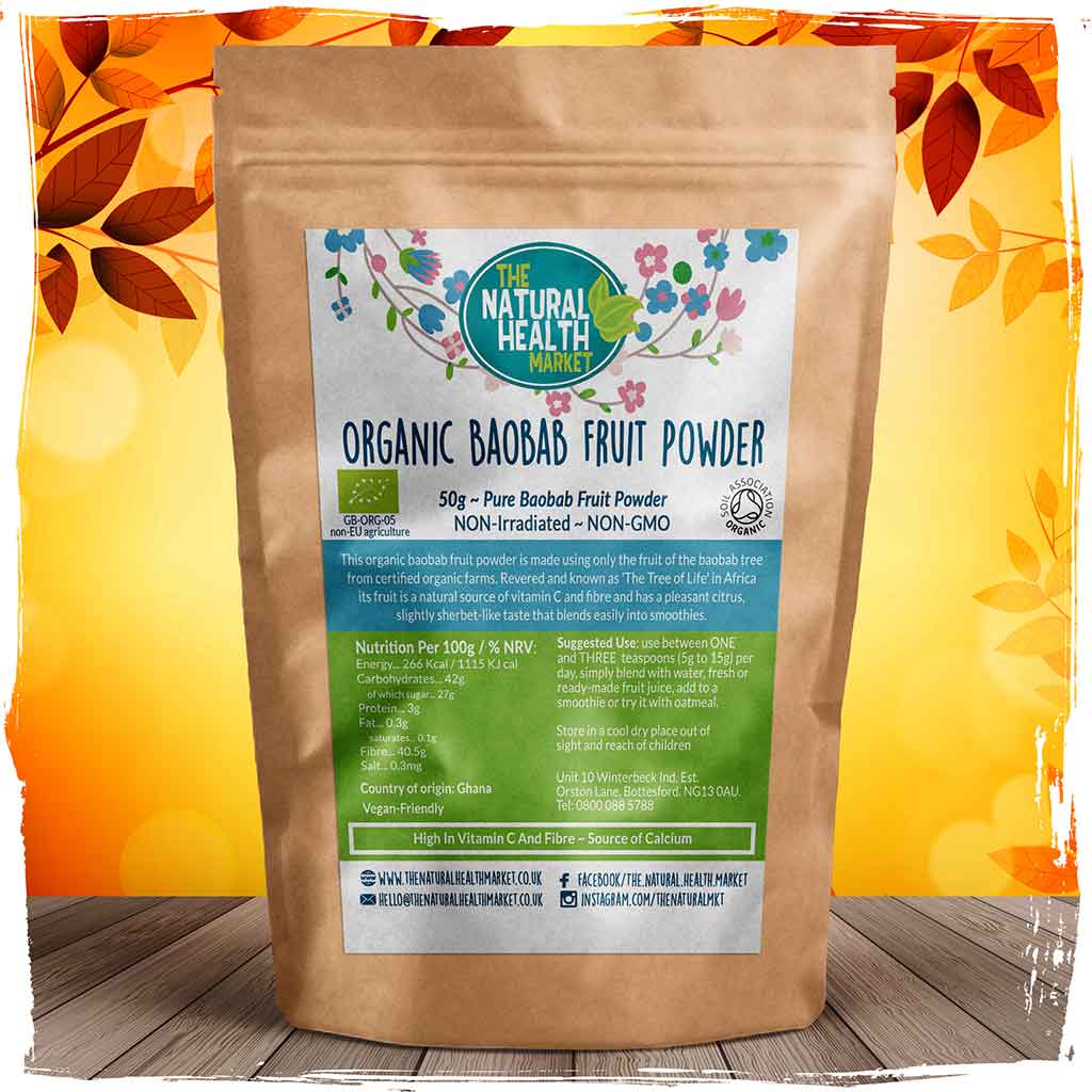 Organic Baobab Fruit Powder | Pure Baobab Fruit – The Natural Health Market