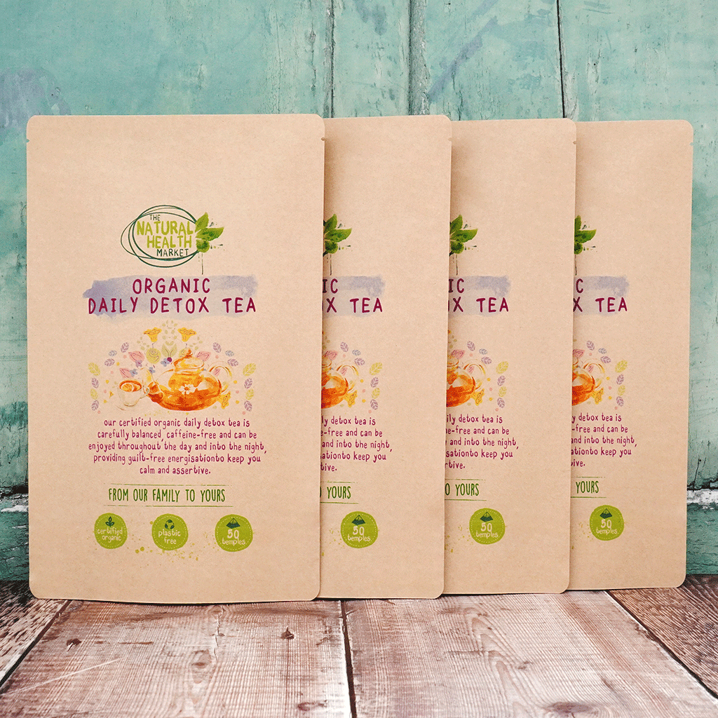 Organic Daily Detox Tea 200-temples-4-x-50-pack - The Natural Health Market
