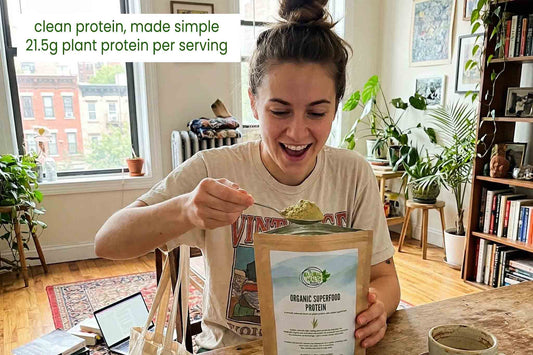 Why We Created Our Organic Superfood Protein Powder