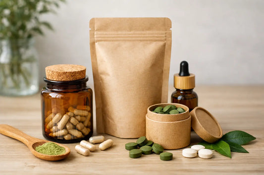 Plastic Free Supplement Packaging Explained