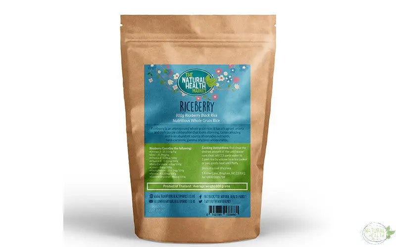 Riceberry Rice; High In Antioxidents, Fiber & Minerals - The Natural Health Market