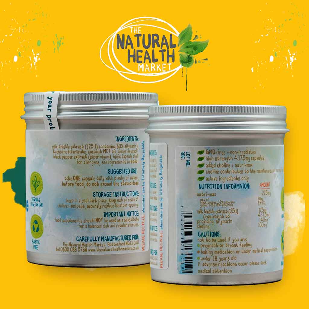 Milk Thistle Extract with Choline