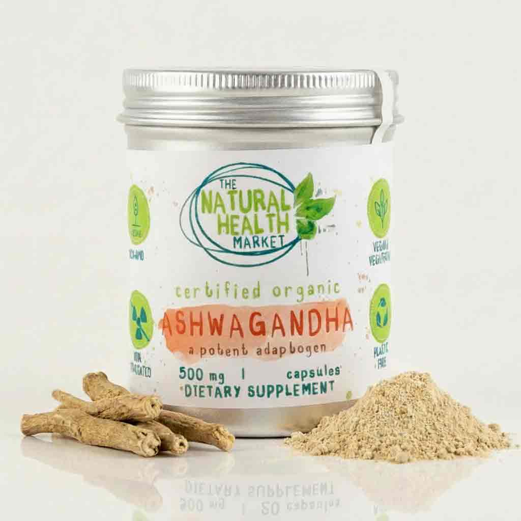 Organic Ashwagandha Capsules 500mg