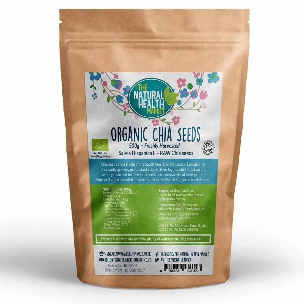 Organic Chia Seeds  - The Natural Health Market