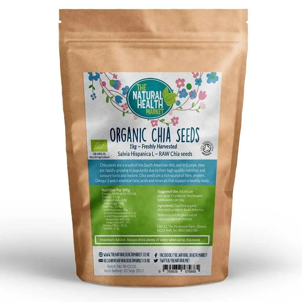 Organic Chia Seeds  - The Natural Health Market