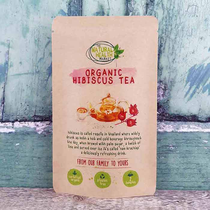 Organic Hibiscus Tea 2-temples-sample-pack - The Natural Health Market