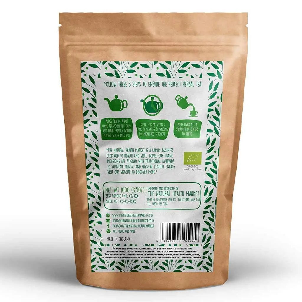 Organic Lemon Verbena Loose Leaf Tea 100g - The Natural Health Market