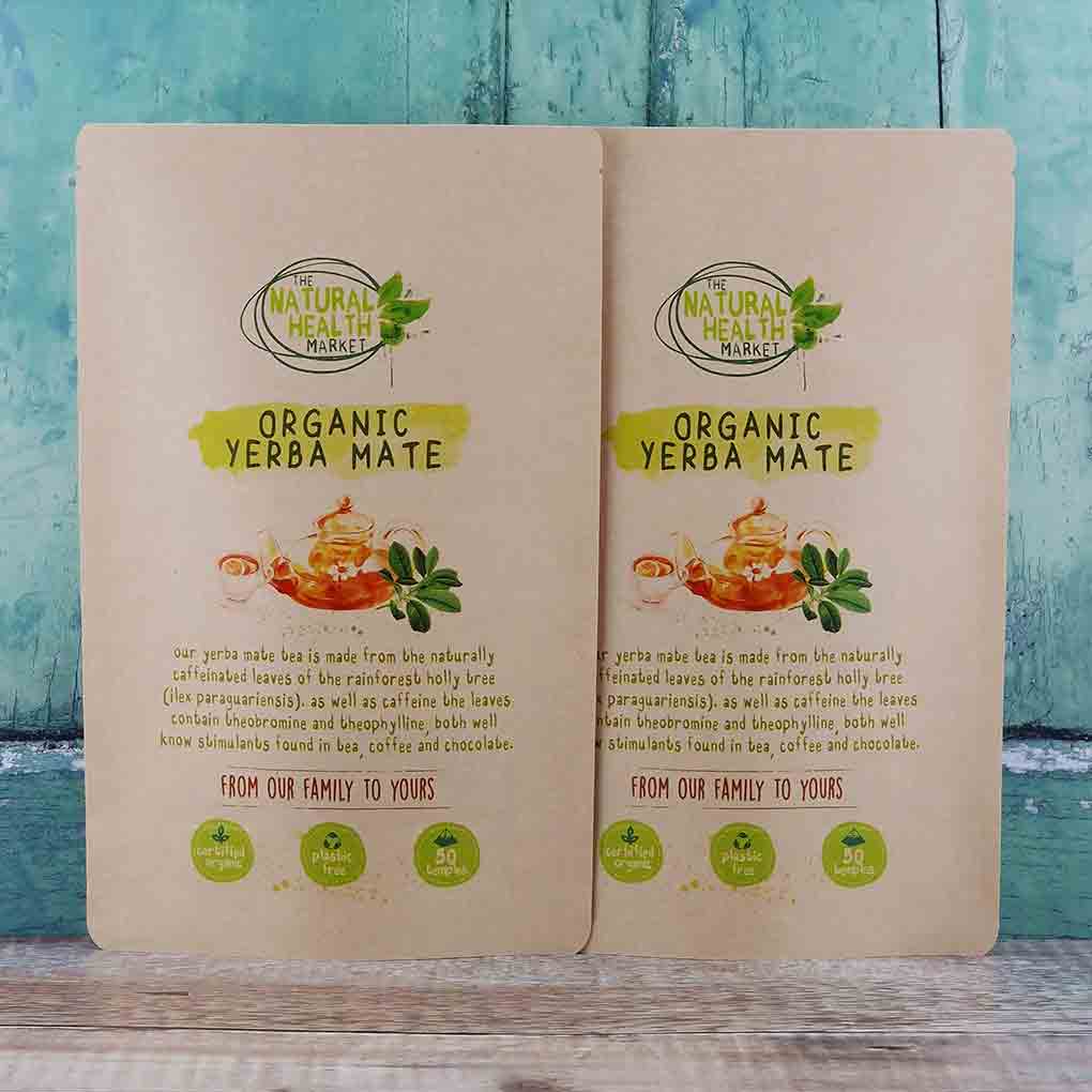 Organic Yerba Mate Tea Bags 100-temples-2-x-50-pack - The Natural Health Market