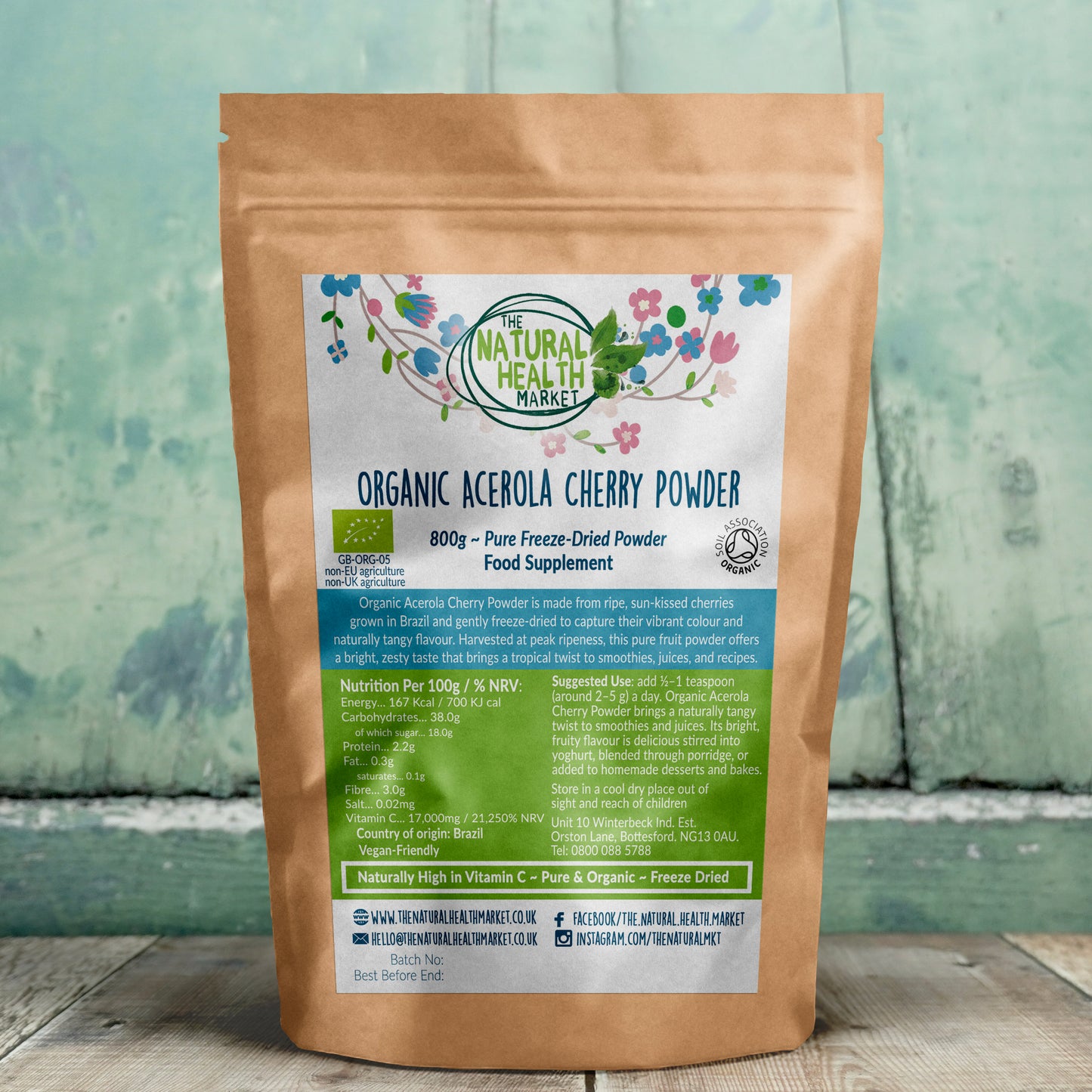 Organic Acerola Cherry Powder