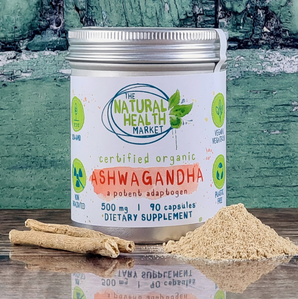 Organic Ashwagandha Capsules 500mg