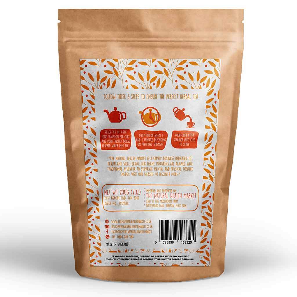 Red Bush Rooibos Tea - Loose Leaf 200g - The Natural Health Market