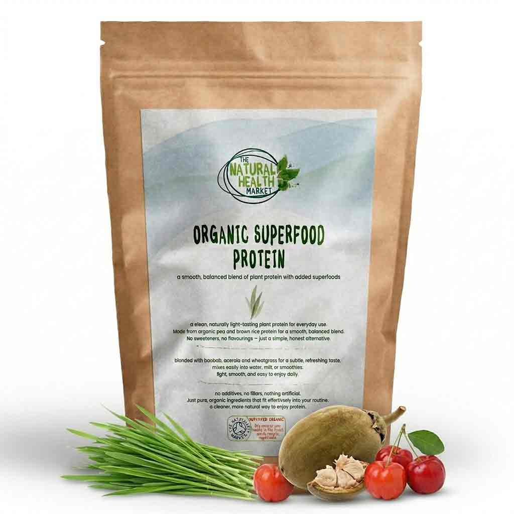 Organic Superfood Protein Powder | Plant-Based & Natural Vitamin C ...
