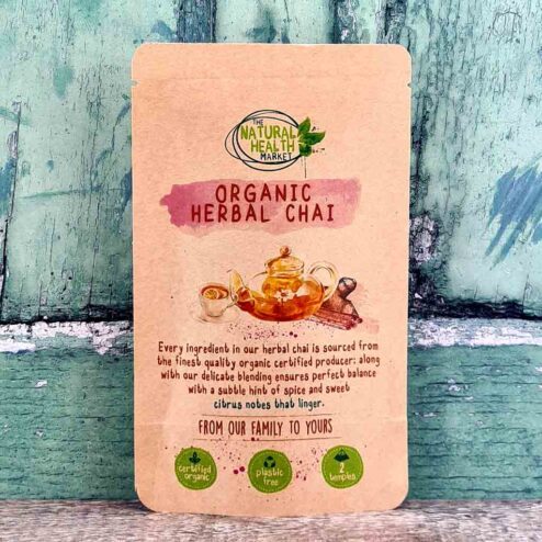Organic Herbal Chai Tea Bags by The Natural Health market