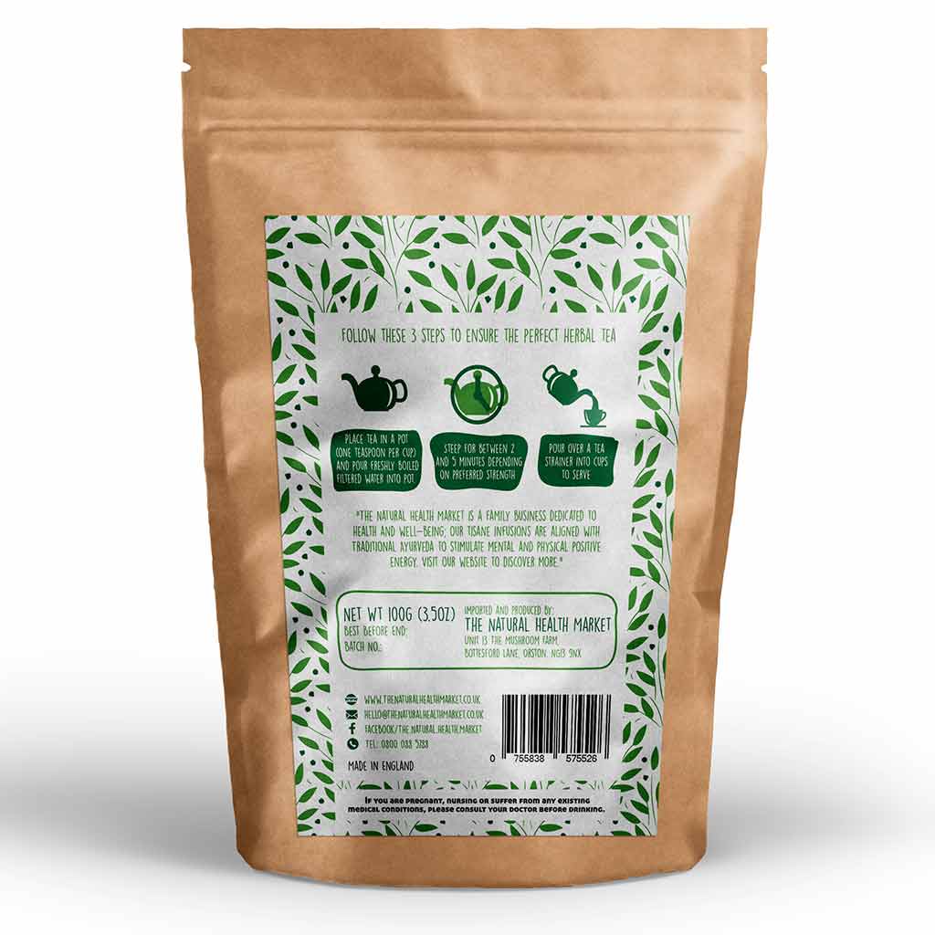 Yerba Mate Tea - Loose Leaf Tea 100g pack by The Natural Health Market.