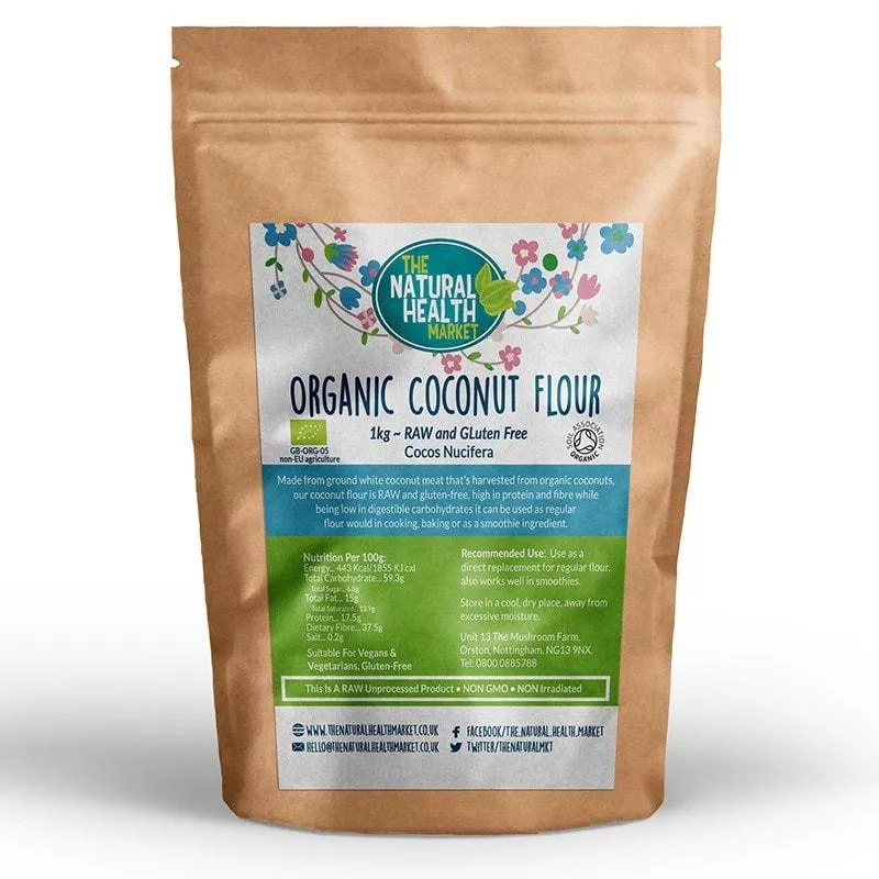 Organic Coconut Sugar 1kg by The Natural Health Market.
