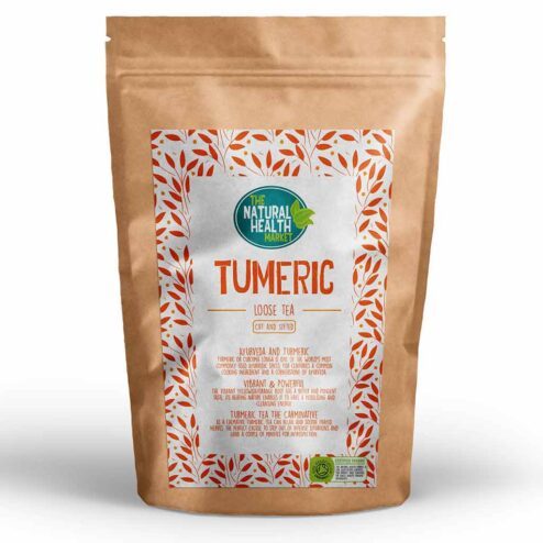 Organic Turmeric Loose Leaf Tea by The Natural Health Market.