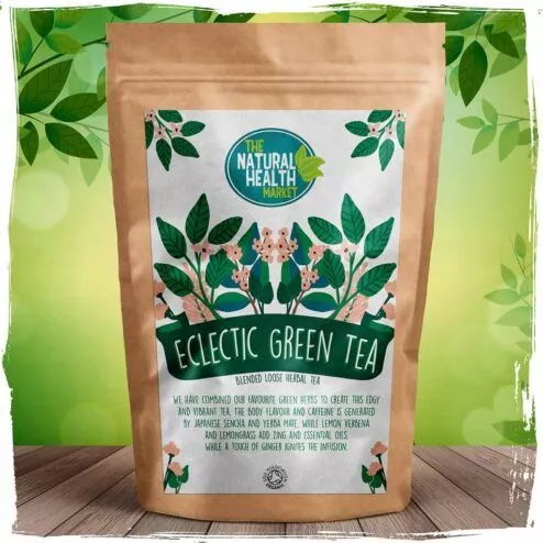 Organic Eclectic Green tea by The Natural Health Market.