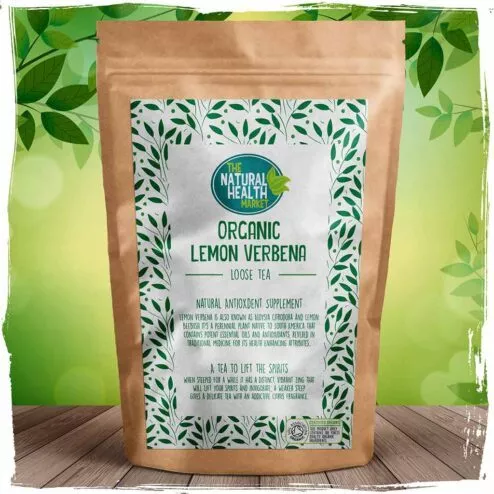 Organic Lemon Verbena Loose leaf Tea by The Natural Health Market