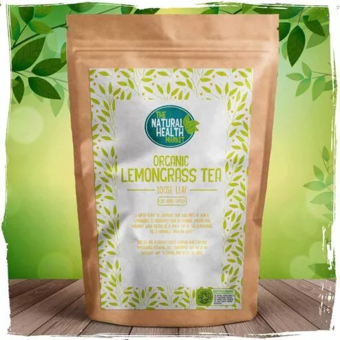 Organic Lemongrass Tea - Loose Leaf by The Natural Health Market