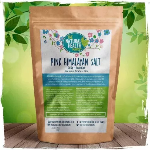 Himalayan Salt 250g By The Natural Health Market
